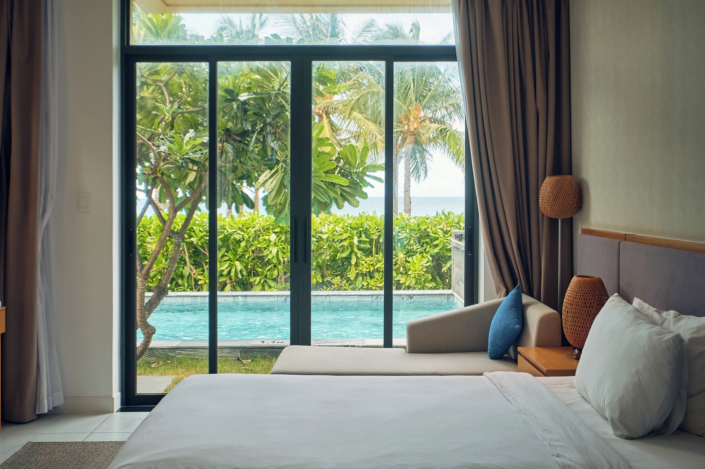 別墅, 3 間臥室, 私人泳池, 海景 (Beachfront) | 露台/庭院