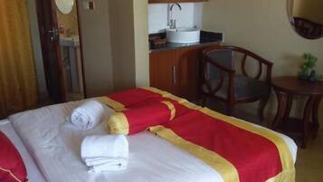 Casa de campo Deluxe, vistas al jardín | 1 dormitorio, wifi gratis, ropa de cama