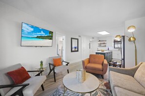 Condo, Multiple Beds (Unique two-story cabana condo located) | Living area - Anglers Cove A-205 (Marco Island)