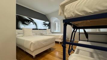 Comfort Triple Room, City View | Individually decorated, individually furnished, desk, soundproofing