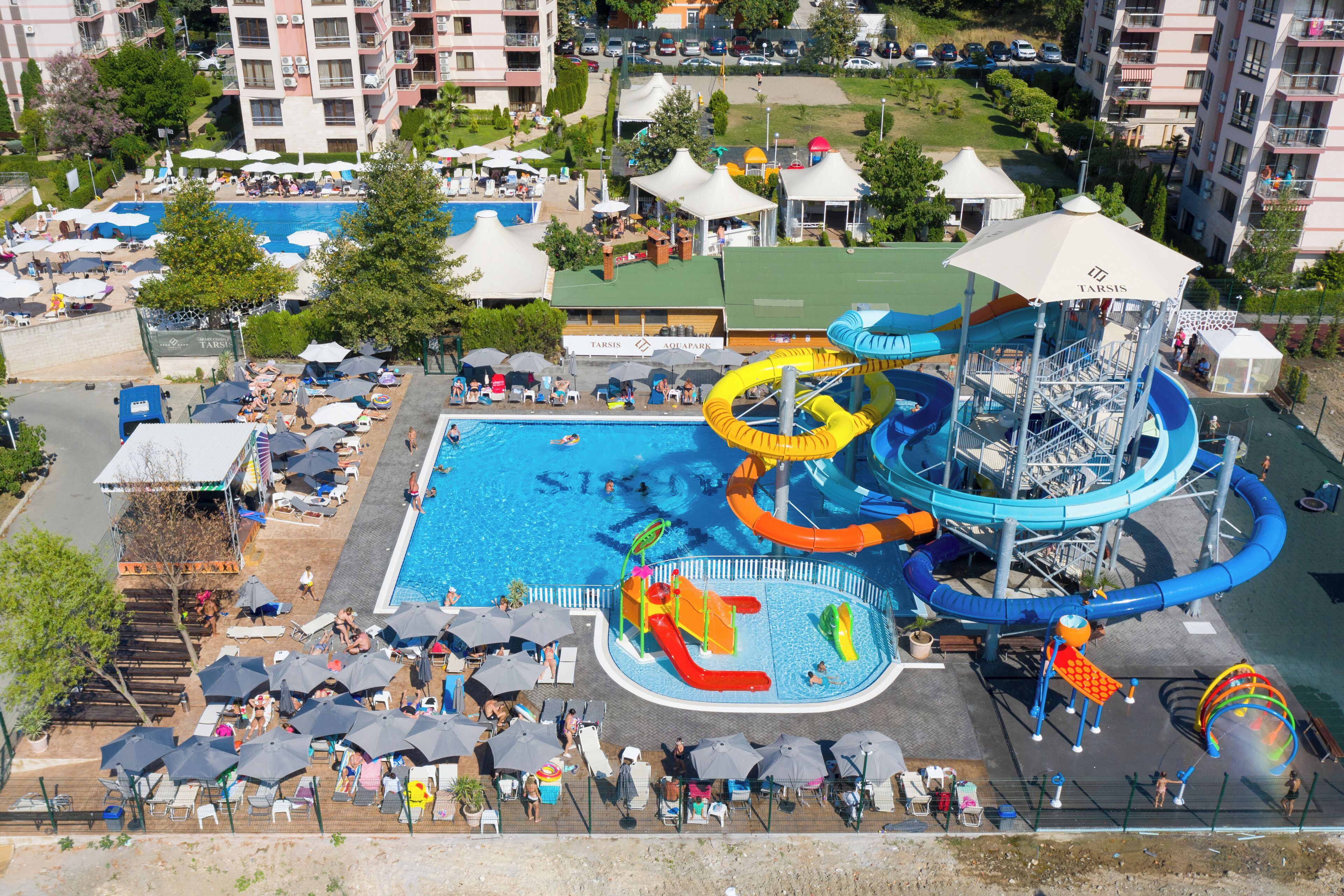 Wasserrutsche