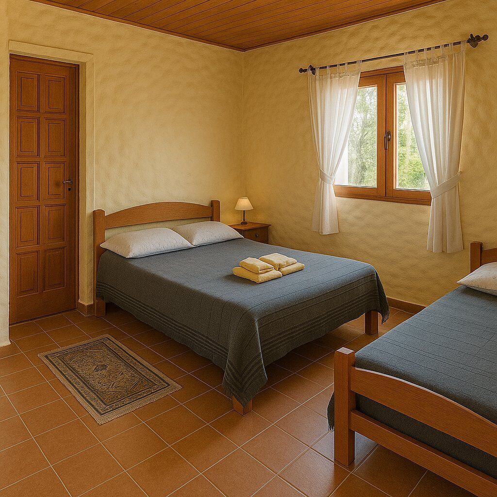 1 habitación, acceso a internet y ropa de cama 