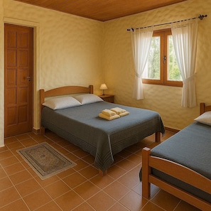 1 chambre, accès Internet, draps fournis