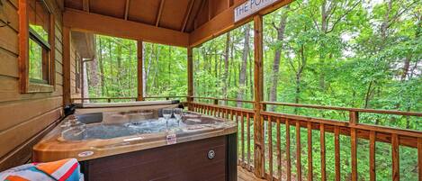 Bain à remous extérieur