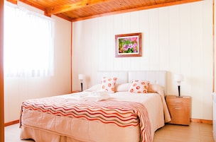 1 bedroom, in-room safe, iron/ironing board (on request), cribs (free)