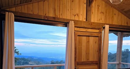 Cabaña en la Montaña con Vista Espectacular a tan solo 35 minutos de la ciudad