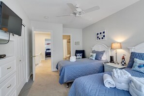 Villa, Multiple Beds, Kitchen, Golf View (490 Plantation Club Villas) | 3 bedrooms, individually decorated, individually furnished, bed sheets - 490 Plantation Club Villas at The Sea Pines Resort (Hilton Head Island)