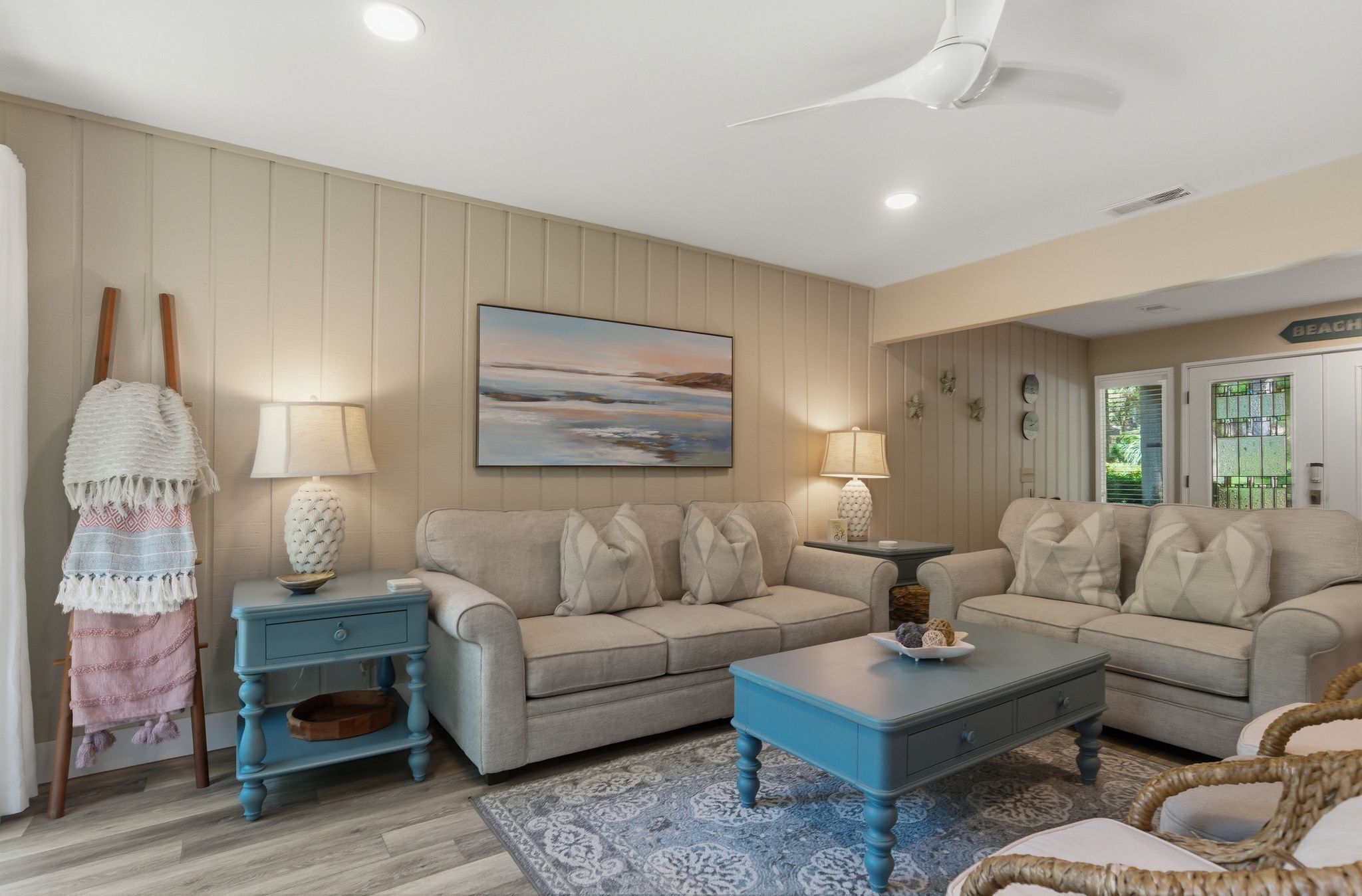 Villa, Multiple Beds, Kitchen, Golf View (505 Plantation Club Villas) | Living area | 42-inch flat-screen TV with digital channels