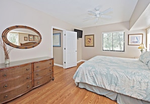 3 bedrooms, individually decorated, individually furnished, bed sheets