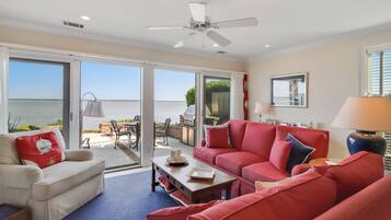 Villa, Multiple Beds, Kitchen (720 Schooner Court) | Living area | 42-inch flat-screen TV with digital channels