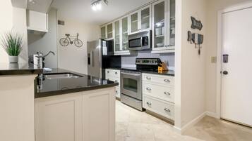 Villa, Multiple Beds, Kitchen (1045 Caravel Court) | Private kitchen | Coffee/tea maker, dining tables