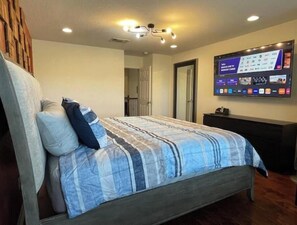 5 habitaciones, tabla de planchar con plancha y wifi gratis 