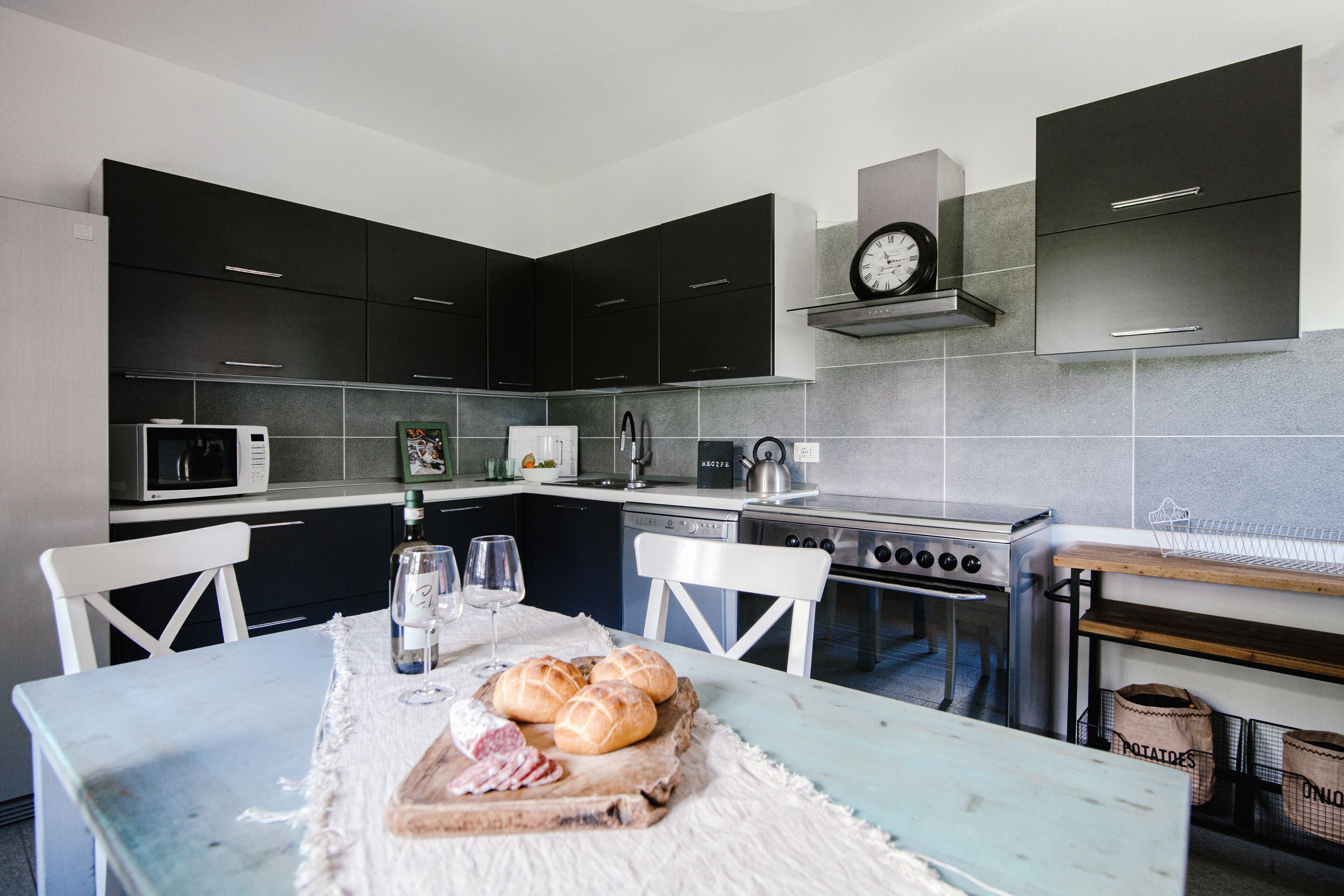 公寓, 山景 | 私人廚房 | 大型冰箱、烤箱、爐台、洗碗機