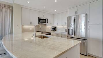 Villa, Multiple Beds, Kitchen (1868 Beachside Tennis) | Private kitchen | Coffee/tea maker, dining tables
