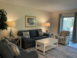 Villa, Multiple Beds, Kitchen, Garden View (2208 Heritage Villas) | Living area | 42-inch flat-screen TV with digital channels - 2208 Heritage Villas at The Sea Pines Resort (Hilton Head Island)