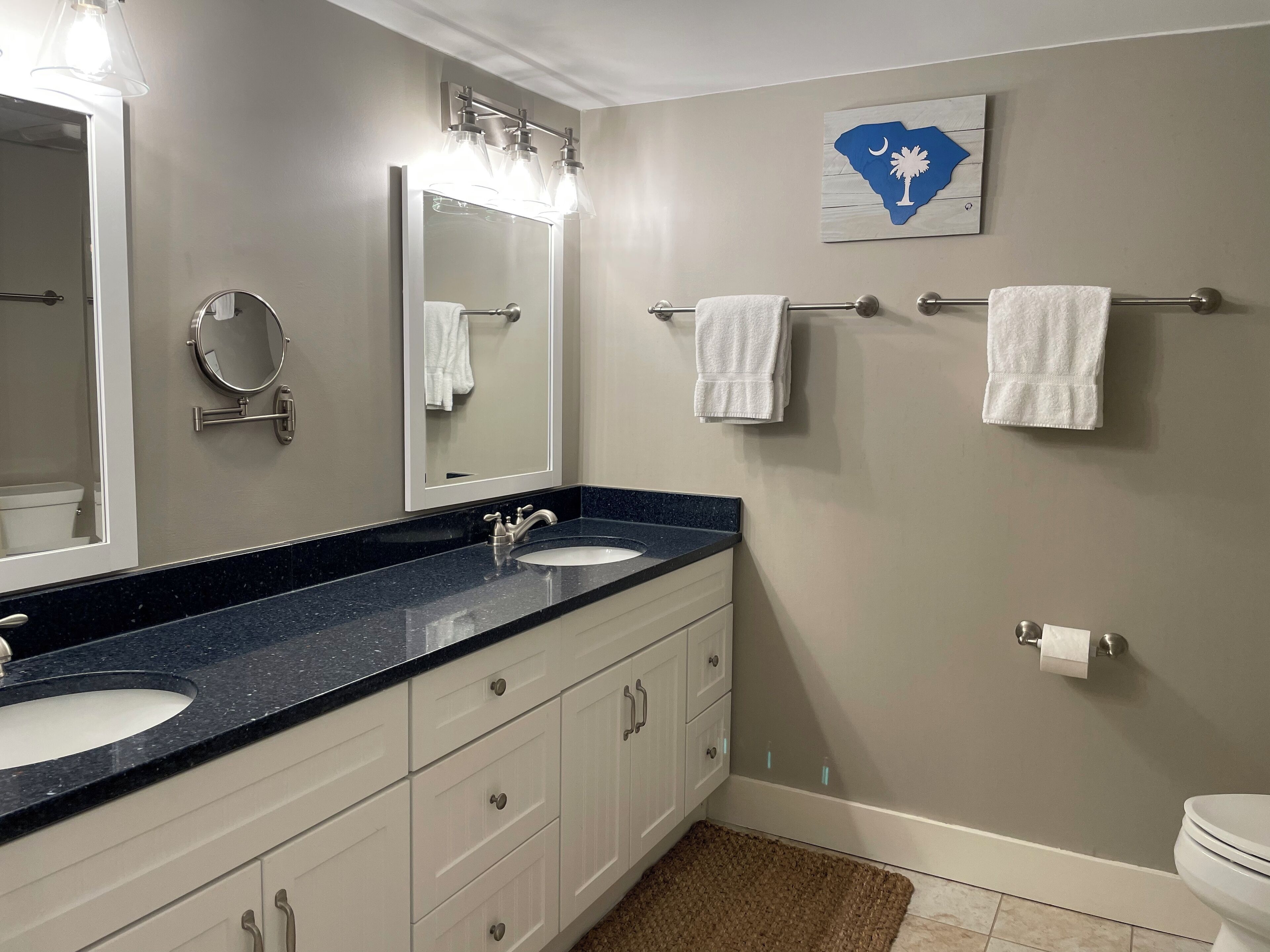 Villa - flere senge - køkken - udsigt til have (1828 Beachside Tennis) | Badeværelse | Håndklæder