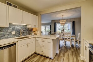 Villa, Multiple Beds, Kitchen, Garden View (2265 Heritage Villas) | Private kitchen | Coffee/tea maker, dining tables