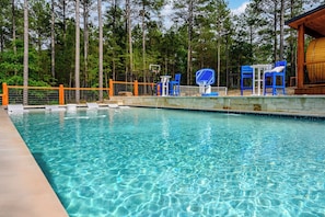 Piscine chauffée