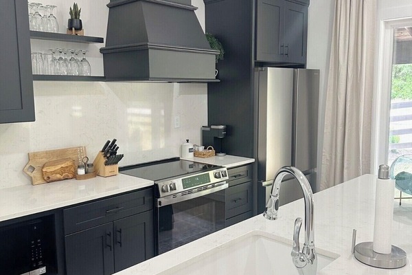 Beautiful kitchen with island