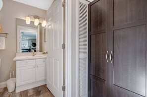 Ducha y secador de pelo