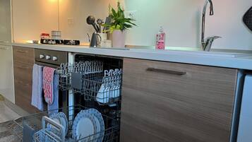 Microonde, forno, piano cottura, lavastoviglie