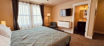 Rest & Recharge [Madera Room #5] free EV charging