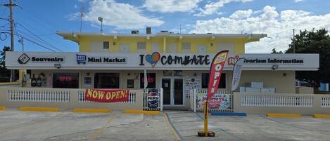 Fassade der Unterkunft