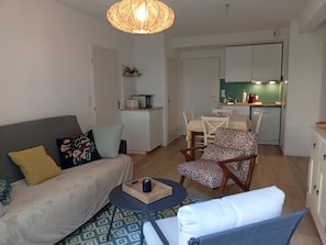 TV - Superb apartment with terrace near beach ⛱ (Moliets-et-Maa)
