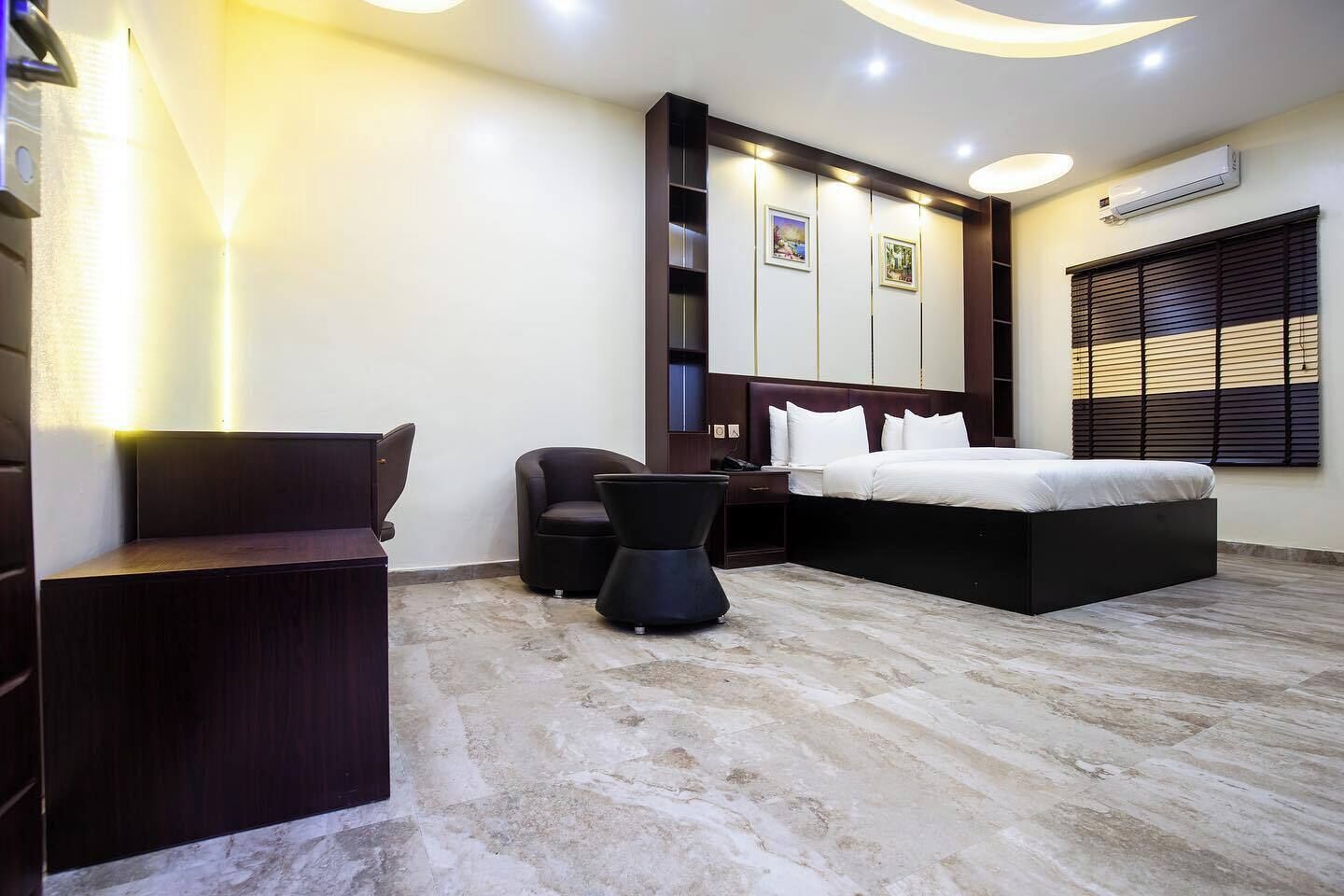 Family Room, Balcony, City View | Desk, laptop workspace, blackout curtains, soundproofing