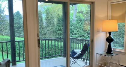 Chic 1 bedroom water view apt. with pool for summer and beyond
