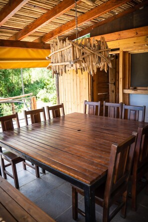 Cabana El Mirador | Wohnbereich | Fernseher