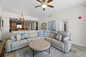 Condo, Multiple Beds (Spanish Key 306) | Living area | TV - Spanish Key 306 (Pensacola)