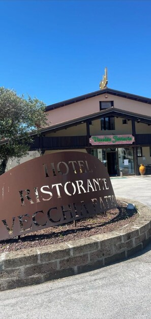 Fassade der Unterkunft