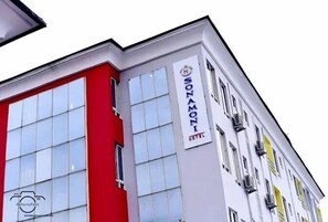 Façade de l’hébergement