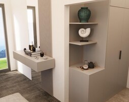 Suite familiare, balcone, vista città | Area soggiorno