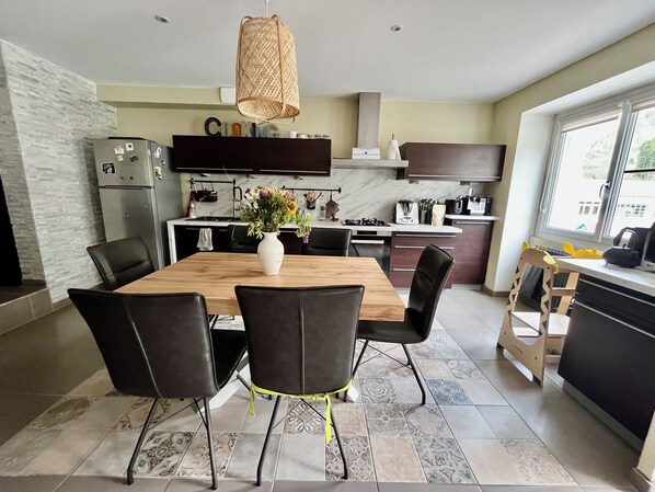 Private kitchen - Comfortable house near the Canyon (Coiserette)