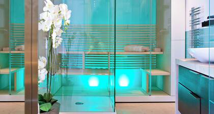 Penthouse mit Traumblick, vollmöbliert, inklusive aller Nebenkosten, Durlach