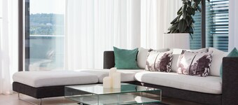 Penthouse with dream view, fully furnished, including all utilities, Durlach