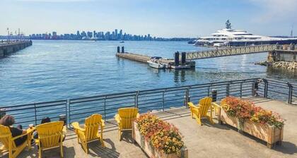 Charming 1-bedroom condo in brilliant North Vancouver with fitness room, WiFi