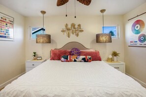 2 habitaciones, tabla de planchar con plancha y wifi gratis 
