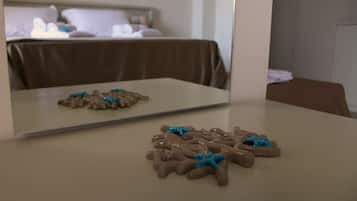 Camera tripla, vista giardino | Una cassaforte in camera, Wi-Fi gratuito