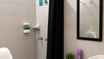 Room | Bathroom | Shower, towels, soap, toilet paper