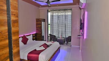 Habitación individual Deluxe, balcón, vistas al jardín | Wifi gratis