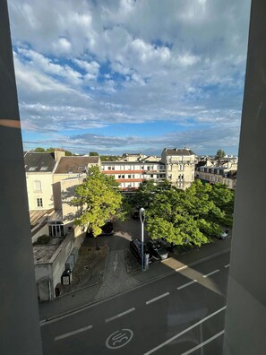 Uitzicht vanuit accommodatie