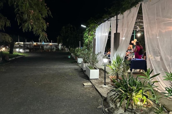 Overnatningsstedets område