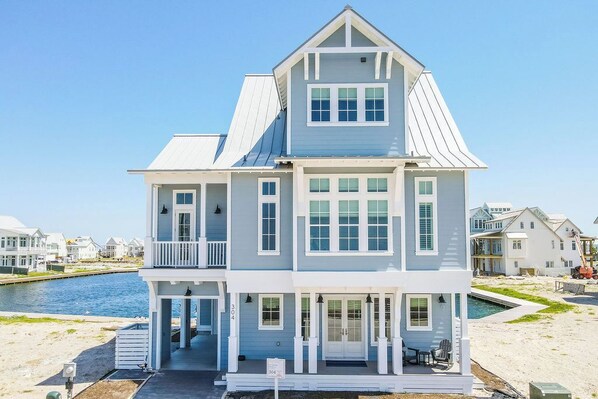 House (4 Bedrooms) | Exterior - Blue Water Villa 304 SUN (Port Aransas)