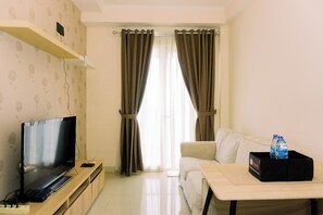 Standard Apartment, 2 Bedrooms (Apartment) | Living room - Spacious and Homey 2BR at Signature Park Grande Apartment (Jakarta)