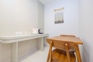 Standard Apartment, 1 Bedroom (Apartment) | Dining room - Cool and Warm 1BR without Living Room at Sentul Tower Apartment (Citaringgul)