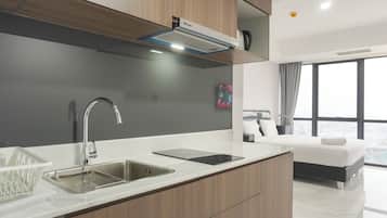 Estudio estándar, 1 habitación (Apartment) | Cocina privada