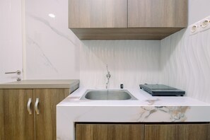 Standard-huoneisto, 1 makuuhuone (Apartment) | Yksityinen keittiö